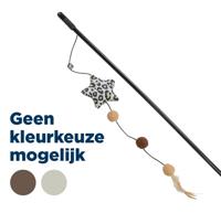 Trixie kattenhengel ster pluche met kattenkruid / catnip