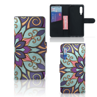 Xiaomi Mi 9 Hoesje Purple Flower