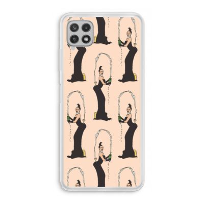 Pop Some Kim: Samsung Galaxy A22 4G Transparant Hoesje