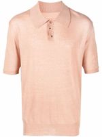 Maison Margiela polo à logo brodé - Rose