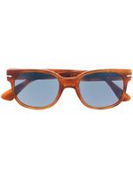 Persol lunettes de soleil à monture d'inspiration wayfarer - Orange