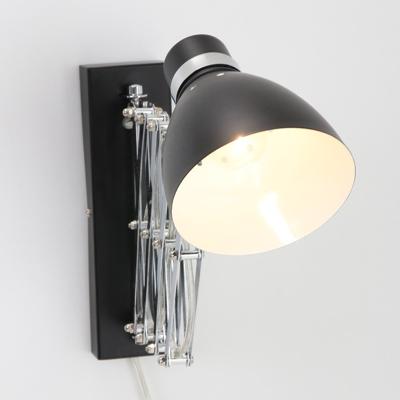 Steinhauer SchaarlampSpring zwart met chroom - 6290ZW