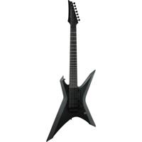 Ibanez Iron Label Xiphos XPTB720-BKF Black Flat 7-snarige elektrische gitaar met gigbag - thumbnail