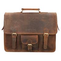 The Rat Pack A4 Messenger Schoudertas 16&apos;&apos; Bruin