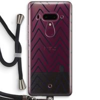 Marrakech Arrows: HTC U12+ Transparant Hoesje met koord Marrakech Arrows: HTC U12+ Transparant Hoesje met koord