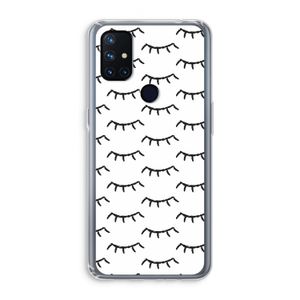 Wimpers: OnePlus Nord N10 5G Transparant Hoesje