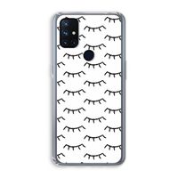 Wimpers: OnePlus Nord N10 5G Transparant Hoesje