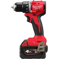 Milwaukee M18 BLDDRC-402C Accu Schroefboormachine 18V - Inclusief 2x 4,0Ah Accu, Lader en Koffer