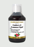 Golden Naturals Liquids Vloeibaar Cranberry Liquid + 250ml