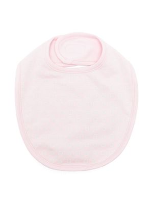 Aigner Kids bavoir à motif monogrammé - Rose