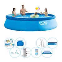 Intex Easy Set Rond 457x107cm - Zwembad Inclusief Accessoires - thumbnail