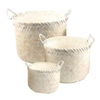 Countryfield mand rosita crème 41,5 cm set van 3 | 2 stuks