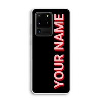 Namecase: Samsung Galaxy S20 Ultra Transparant Hoesje