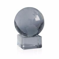 Glazen waarzegsters wereldbol - Dia 6 cm - op glazen voet Glazen waarzegsters wereldbol - Dia 6 cm - op glazen voet