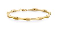 Boccia 03037.03 Armband Titanium goudkleurig 20 cm