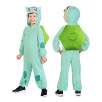 Pokémon kinderkostuum pokemon bulbasaur, 6-8 jaar