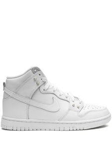 Nike baskets montantes Dunk en cuir - Blanc