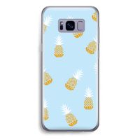 Ananasjes: Samsung Galaxy S8 Plus Transparant Hoesje Ananasjes: Samsung Galaxy S8 Plus Transparant Hoesje