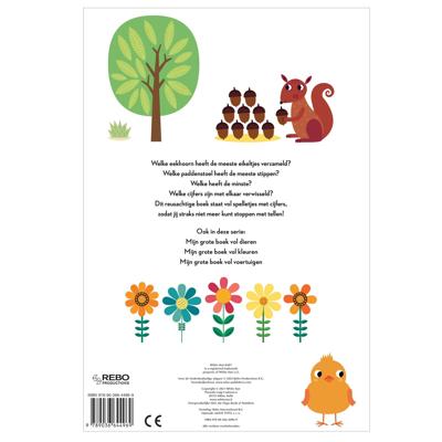 Rebo Publishers Mijn grote boek vol cijfers