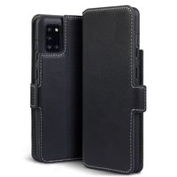 Qubits - slim wallet hoes - Samsung Galaxy A31 - Zwart - thumbnail