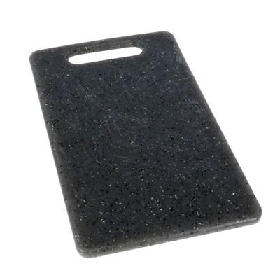 Snijplank voor keuken/voedsel - Antraciet - Kunststof - 15 x 25 cm