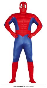 Gespierde Spiderman Kostuum Man