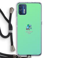 Win98: Motorola Moto G9 Plus Transparant Hoesje met koord
