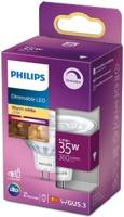 Philips LED spot MR16 GU5.3 12V 4,6-35W 2700K dimbaar blister - 5104245
