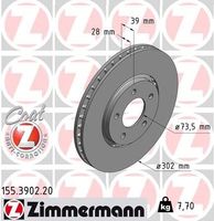 Remschijf Coat Z 155390220