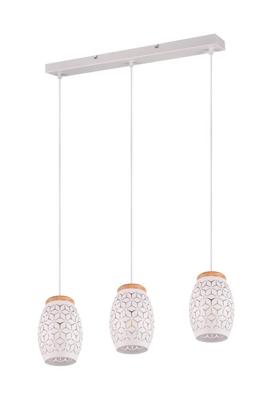 Trio Witte hanglampBidar 3-lichts - R31573031
