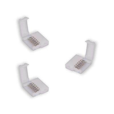 3x RGBWW LED-strip koppelstuk soldeervrij