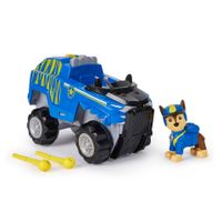 PAW Patrol Jungle Pups Chase's tijgervoertuig met speelfiguur PAW Patrol Jungle Pups Chase's tijgervoertuig met speelfiguur