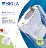 Brita Style Waterfilterkan Grijs + 1 Maxtra Filterpatroon - thumbnail