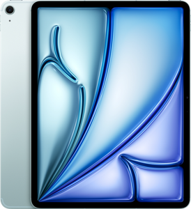 Apple iPad Air (6th Generation) Air 5G Apple M TD-LTE & FDD-LTE 512 GB 33 cm (13") 8 GB Wi-Fi 6E (802.11ax) iPadOS 17 Blauw