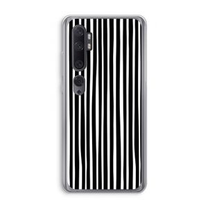 Stripes: Xiaomi Mi Note 10 Transparant Hoesje