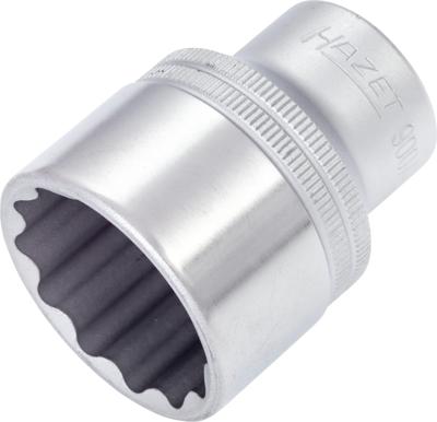 HAZET Dopsleutel 900AZ-1.3/16 · 1/2 inch (12,5 mm) vierkant hol · Buitentwaalfkant tractieprofiel · SW 1,3/16?