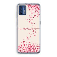 Hartjes en kusjes: Motorola Moto G9 Plus Transparant Hoesje