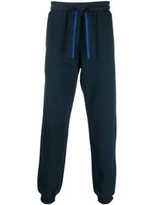 Lanvin pantalon de jogging à lien de resserrage - Bleu