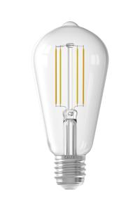 Smart LED Filament Helder Rustieklamp ST64 E27 220-240V 7W 806lm 1800-3000K - Calex