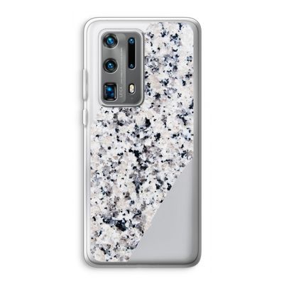Gespikkelde marmer: Huawei P40 Pro Plus Transparant Hoesje
