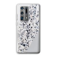 Gespikkelde marmer: Huawei P40 Pro Plus Transparant Hoesje