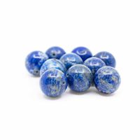 Edelsteen Losse Kralen Lapis Lazuli - 10 stuks (12 mm) - thumbnail