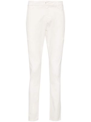 DONDUP pantalon chino Gaubert à coupe slim - Blanc