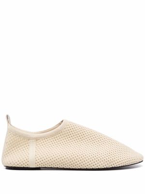 Nanushka mocassins en mesh - Tons neutres