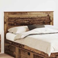 Hoofdbord met hoofdeinde Artisan Eiken 140 cm Bewerkt hout