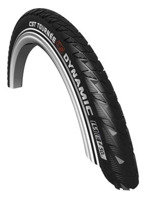 CST buitenband tournee dynamic 28 x 2.00 zw refl