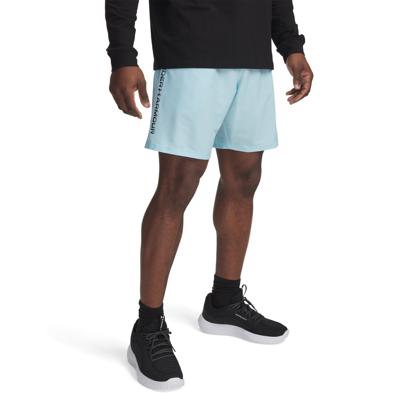 Under Armour Tech Woven Wordmark Trainingsbroekje Lichtblauw Wit Under Armour Tech Woven Wordmark Trainingsbroekje Lichtblauw Wit