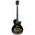 ESP LTD WA-Warbird Black with Gold Graphic Will Adler signature elektrische gitaar met form fit case