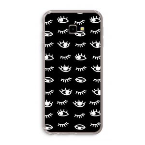 Eye pattern #3: Samsung Galaxy J4 Plus Transparant Hoesje