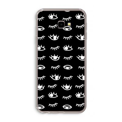Eye pattern #3: Samsung Galaxy J4 Plus Transparant Hoesje